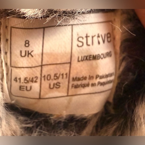 Strive Luxembourg Men's Supportive Slipper Charcoal Grey Men's 10.5 / 11 mule - Picture 5 of 13